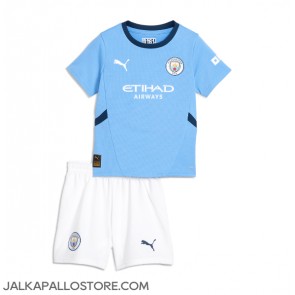 Manchester City Kotipaita Lapsille 2024-25 Lyhythihainen (+ shortsit)